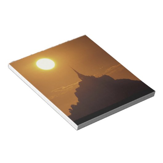 Frankrijk, Normandy. Mont Saint Michele Notitieblok (Schuin)