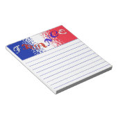 Frankrijk Notitieblok (Schuin)