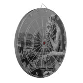 Frankrijk Notre Dame Cathedraal denker Dartbord (Voorkant Links)