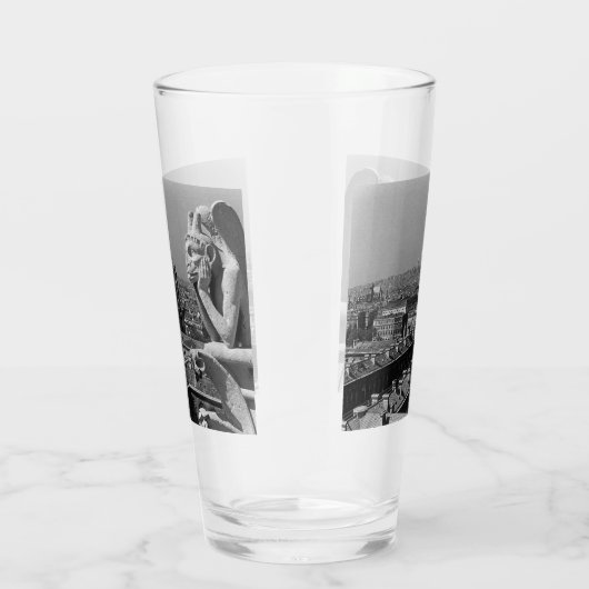  Frankrijk Notre Dame Cathedraal denker Glas (Rechts)