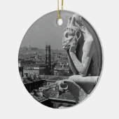  Frankrijk Notre Dame Cathedraal denker Keramisch Ornament (Links)