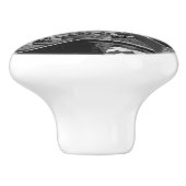  Frankrijk Notre Dame Cathedraal denker Keramische Knop (Zijkant)