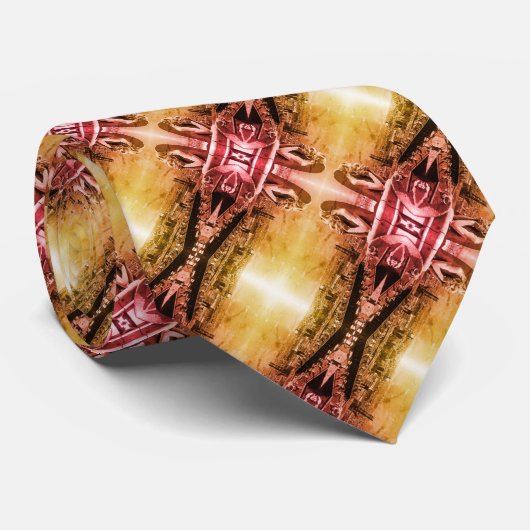  Frankrijk Notre Dame Cathedraal denker Stropdas (Opgerold)