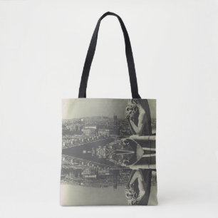 Frankrijk Notre Dame Cathedraal denker Tote Bag