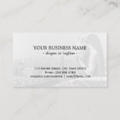 Frankrijk Notre Dame Cathedraal denker Visitekaartje (Achterkant)