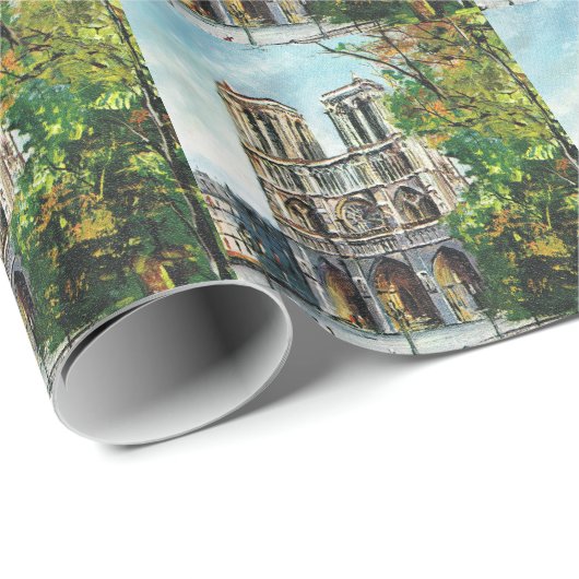 Frankrijk, Notre Dame de Paris Cadeaupapier (Rol Hoek)