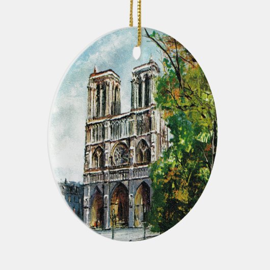  Frankrijk, Notre Dame de Paris Keramisch Ornament (Rechts)