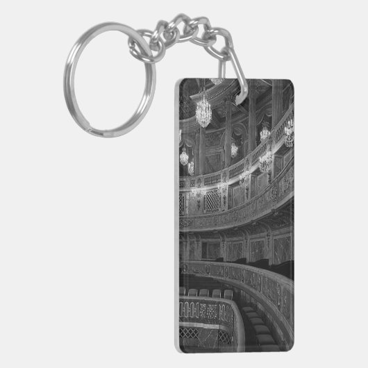  Frankrijk opera house Mouse Versailles palace Sleutelhanger (Voorkant Links)