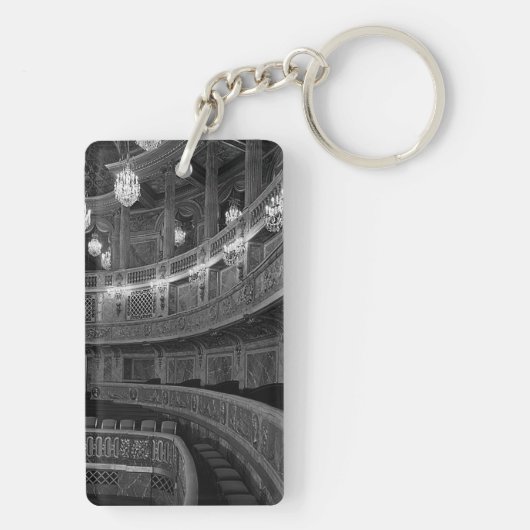  Frankrijk opera house Mouse Versailles palace Sleutelhanger (achterkant)