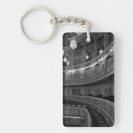  Frankrijk opera house Mouse Versailles palace Sleutelhanger (Voorkant)