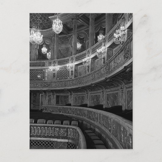 Frankrijk operahuis Versailles palace Briefkaart (Voorkant)