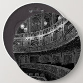  Frankrijk operahuis Versailles palace Ronde Button 6,0 Cm (Voorkant /achterkant)