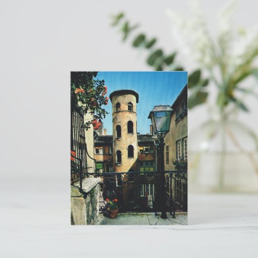  Frankrijk, Oude Lyon, district zijderoute Briefkaart (Staand voorkant)