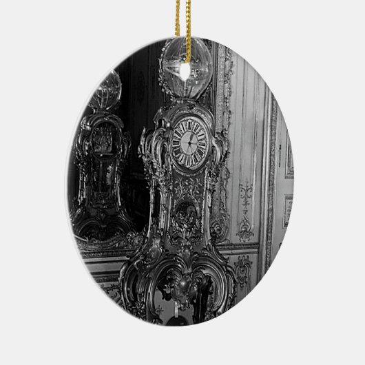 Frankrijk Palace Versailles astronomische klok 197 Keramisch Ornament (Rechts)