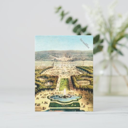  Frankrijk, Palais de Versailles Briefkaart (Staand voorkant)