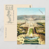 Frankrijk, Palais de Versailles Briefkaart (Voorkant / Achterkant)