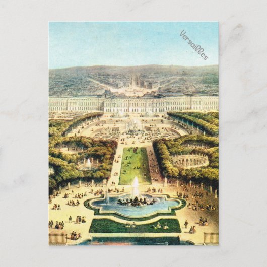 Frankrijk, Palais de Versailles Briefkaart (Voorkant)