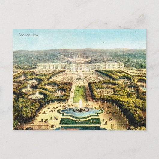 Frankrijk, Palais de Versailles Briefkaart (Voorkant)