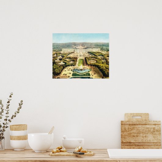  Frankrijk, Palais de Versailles Poster (Keuken)