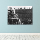Frankrijk paleis Versailles Pyramid-fontein Canvas Afdruk (Insitu (Houten vloer))