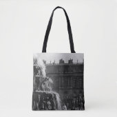  Frankrijk paleis Versailles Pyramid-fontein Tote Bag (Voorkant)