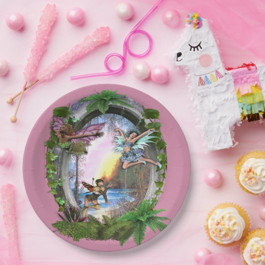 Frankrijk Papieren Bordje (Feest)