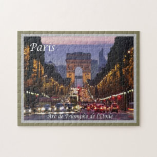 Frankrijk - Parijs - Arc de triomphe de l'Étoile - Legpuzzel