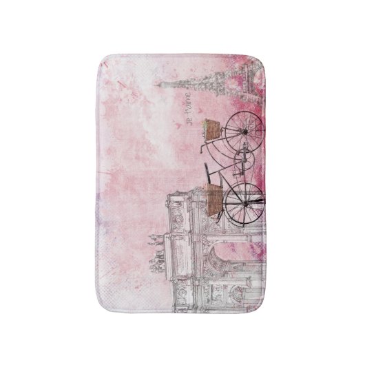  Frankrijk Parijs Badmat (Voorkant Verticaal)