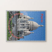 Frankrijk - Parijs - Basiliek van het Heilig Hart Legpuzzel (Horizontaal)