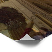 Frankrijk, Parijs. Binnenlandse Zaken van de kathe Poster (Hoek)