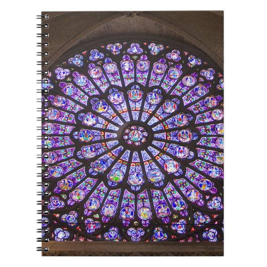 Frankrijk, Parijs. Binnenste details van gekleurd  Notitieboek (Voorkant)