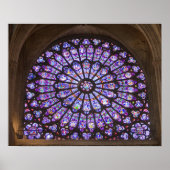 Frankrijk, Parijs. Binnenste details van gekleurd  Poster (Voorkant)