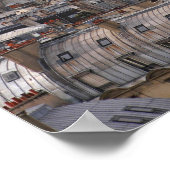 Frankrijk, Parijs, cityscape met Eiffeltoren Poster (Hoek)