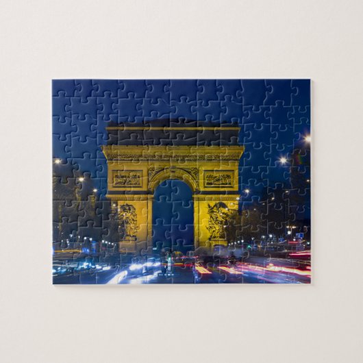 Frankrijk, Parijs. De Arc de Triomphe en de Legpuzzel (Horizontaal)
