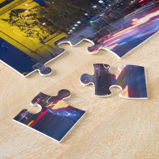 Frankrijk, Parijs. De Arc de Triomphe en de Legpuzzel (Zijkant)