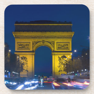 Frankrijk, Parijs. De Arc de Triomphe en de Onderzetter