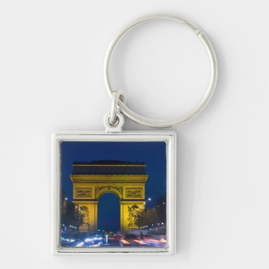 Frankrijk, Parijs. De Arc de Triomphe en de Sleutelhanger (Voorkant)