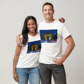 Frankrijk, Parijs. De Arc de Triomphe en de T-shirt (Unisex)