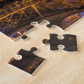 FRANKRIJK, Parijs Eiffeltoren, avondbeeld Legpuzzel (Zijkant)