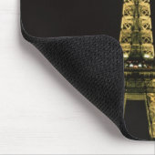 Frankrijk, Parijs. Eiffeltoren 's nachts met Muismat (Hoek)