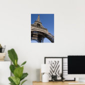 Frankrijk, Parijs, Eiffeltoren, uitzicht met lage Poster (Thuiskantoor)