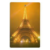 Frankrijk, Parijs. Eiffeltoren verlicht op 3 Mini Klembord (Achterkant)