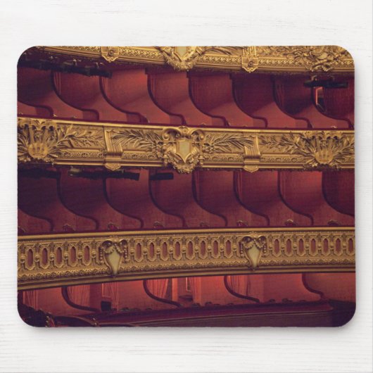 Frankrijk, Parijs. Gedeeltelijk uitzicht van de ba Muismat (Voorkant)