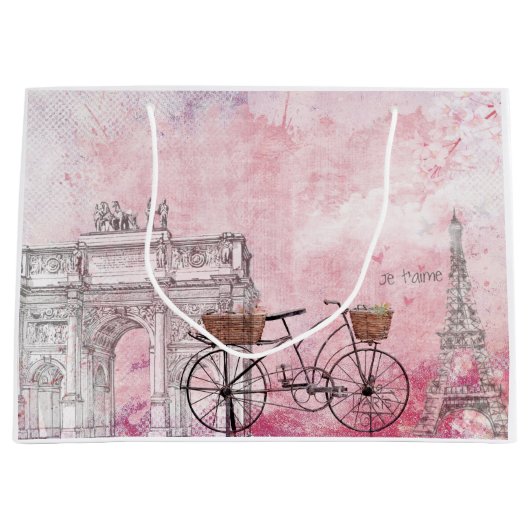  Frankrijk Parijs Groot Cadeauzakje (Voorkant)
