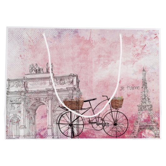  Frankrijk Parijs Groot Cadeauzakje (Achterkant)