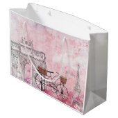  Frankrijk Parijs Groot Cadeauzakje (Achterkant Gekanteld)