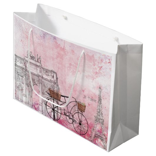  Frankrijk Parijs Groot Cadeauzakje (Voorkant Gekanteld)