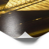 Frankrijk, Parijs, het Louvre Museum, achtmaal Foto Afdruk (Hoek)