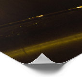 Frankrijk, Parijs, het Louvre Museum, achtmaal Poster (Hoek)