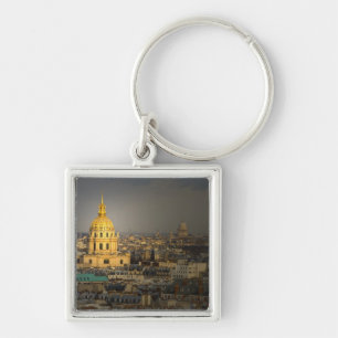 Frankrijk, Parijs. Les Invalides gezien vanuit de Sleutelhanger
